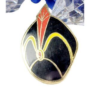 Disney Aladdin Jafar Trading Pin Villain Turban Feather Badge Lapel Pin Brooch
